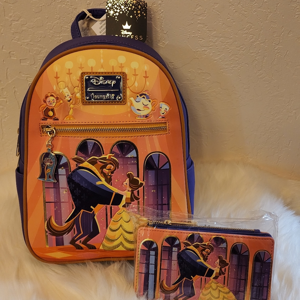 Loungefly Backpack and Wallet